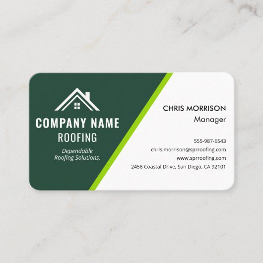 Roofing Solar Visitekaartje (Voorkant)