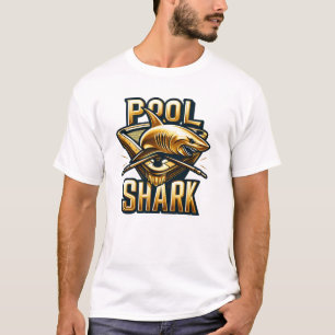 Roofpuck, haai zwaait stok t-shirt