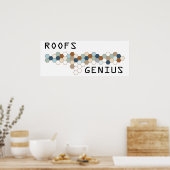 Roofs Genius Poster (Keuken)