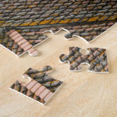 Roofs in de stad Siena abstract Legpuzzel (Zijkant)