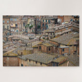 Roofs in de stad Siena abstract Legpuzzel (Horizontaal)