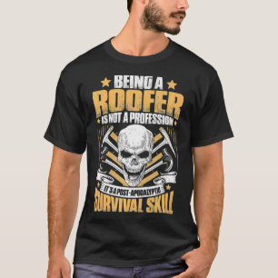 Roofsveeg van de Vaardigheid Roofer Premium  T-shirt
