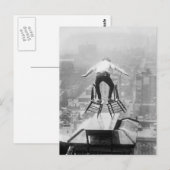 Rooftop Balancing Act, 1910 Briefkaart (Voorkant / Achterkant)