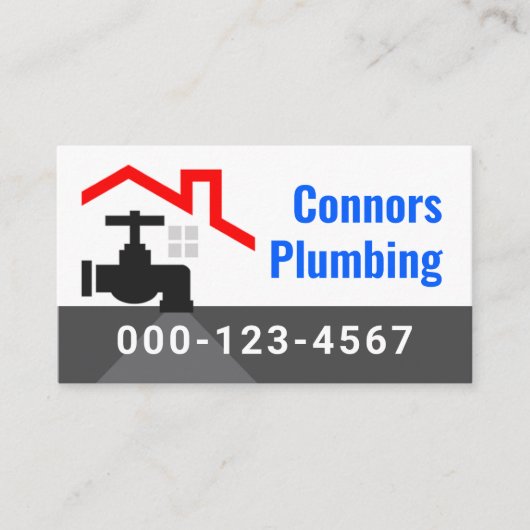 Rooftop Building With Leaking Faucet Visitekaartje (Voorkant)