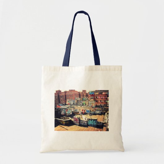 Rooftop Graffiti in Chinatown Tote Bag (Voorkant)