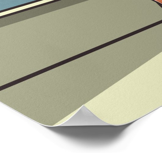 Rooftop Koreaans poster (Hoek)