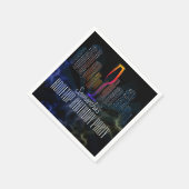 Rooftop Lounge Nachtleven Uitje Sky Bar Verjaardag Servet (Hoek)