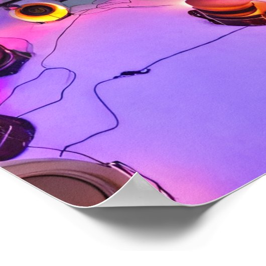 ROOFTOP NIGHT DJ POSTER (Hoek)