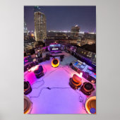 ROOFTOP NIGHT DJ POSTER (Voorkant)