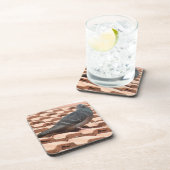 Rooftop Pigeon Cork Onderzetter (Rechterzijde)