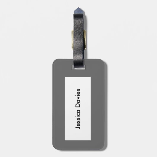 Rooftop Pigeon Custom Bagagelabel (Achterkant verticaal)