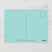 ROOFTOP SANTA BAG VAN TOYS, DOLLHOUSE, HOBBYHORSE BRIEFKAART (Achterkant)