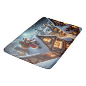 Rooftop Santa Bath Mat (Gekanteld)