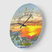 Rooftop Sunset 2295 Grote Klok (Hoek)