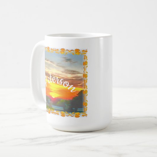 Rooftop Sunset 2295 Koffiemok (Voorkant links)