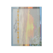 Rooftop Sunset 2295 Notitieblok (Linkerzijde)