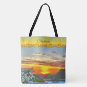 Rooftop Sunset 2295 Tote Bag (Voorkant)