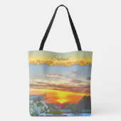 Rooftop Sunset 2295 Tote Bag (Achterkant)