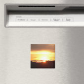"Rooftop Sunset" Magneet (Insitu (Vaatwasser))