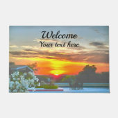 Rooftop Sunset Welcome 2295 Deurmat (Voorkant)