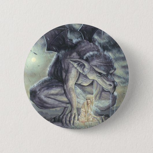 Rooftop Vigil Badge/Button Ronde Button 5,7 Cm (Voorkant)