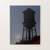 Rooftop Water | Crescent Moon New Jersey Legpuzzel (Verticaal)