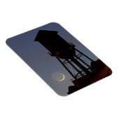 Rooftop Water | Crescent Moon New Jersey Magneet (Rechterzijde)