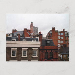Rooftops van het Briefkaart van Londen