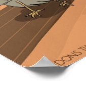 Roofvogels Klauw Wedstrijd Grappige Poster (Hoek)