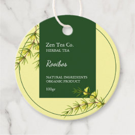 Rooibos Herbal Tea Business Label