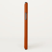 Rooibos rode bruine kleurnaam Case-Mate iPhone case (Achterkant / rechts)