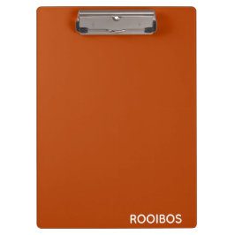 Rooibos rode bruine kleurnaam klembord