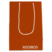 Rooibos rode bruine kleurnaam medium cadeauzakje (Achterkant)