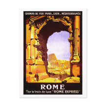  Rooien van Rome Italië Reisposter