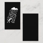 Rooiende katten Funny Animal Weather Cat Lover Visitekaartje (Voorkant / Achterkant)