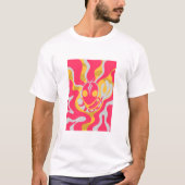 Rooimens strijder t-shirt (Voorkant)