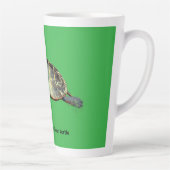 Rooioor-schuifschildpad latte mok (Rechts)