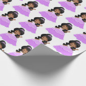 Rooirap van de Amerikaanse prinses Cadeaupapier (Hoek)