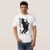 Rook B & W T-20 T-shirt (Voorkant volledig)