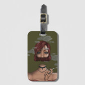 Rook Bagagelabel (Voorkant (verticaal))