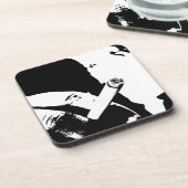 Rook Break Bier Onderzetter (Linkerzijde)