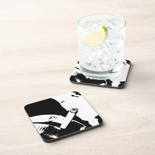 Rook Break Bier Onderzetter (Rechterzijde)