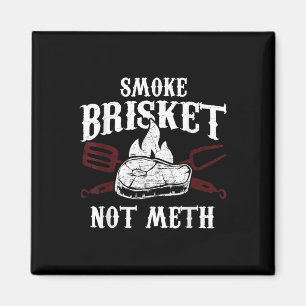 Rook Brisket Niet - Grappig Bbq Barbecue Vlees Cad Magneet