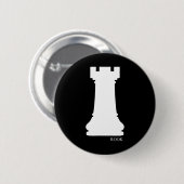 Rook Chess Piece Group Costume Chess Club Chess Bo Ronde Button 5,7 Cm (Voorkant /achterkant)
