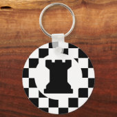 Rook Chess Piece - Sleutelhanger - Chess Party Fav (Voorkant)
