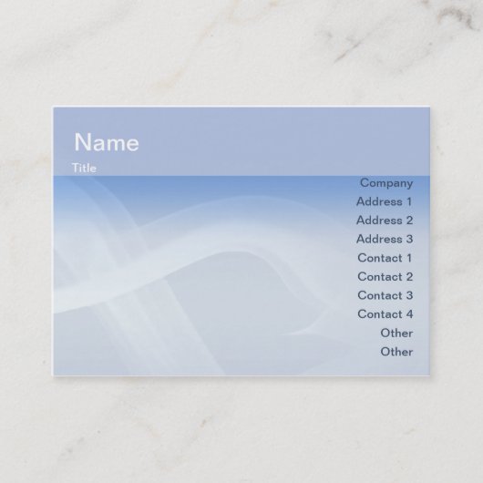 Rook - Chubby Visitekaartje (Voorkant)