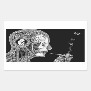 Rook de dag weg Sticker