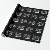 Rook de Good Stuff Sausage BBQ Cadeaupapier (Uitgerold)
