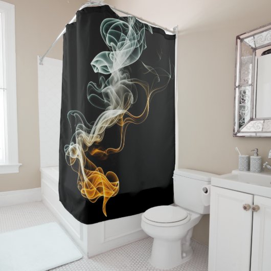 Rook Douchegordijn (In situ)