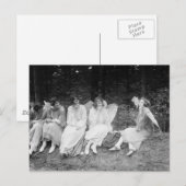 Rook 'Em als je Em hebt. 1922 Briefkaart (Voorkant / Achterkant)